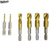High Hardness 2-10MM Twist Drill Bit Hex Shank Ultra-short Hole Opener Stainless Steel Special Drill Wood Metal