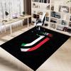 Vintage Juventus Football Logo Carpet For Playroom Bedroom Living Room Sofa Home Decor Kids Game Area Rug Nonslip Floor Mat