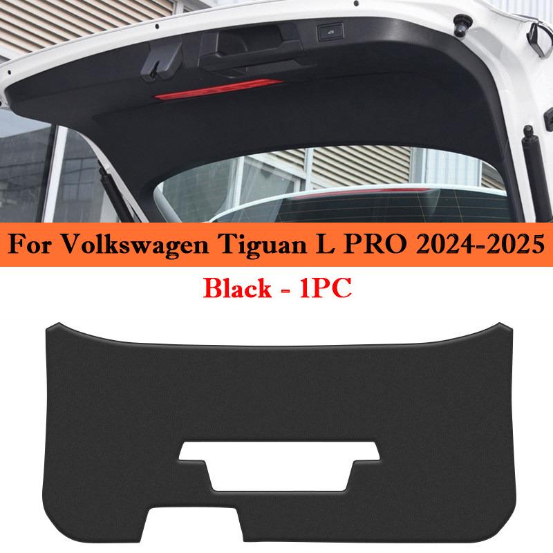 For Volkswagen VW Tiguan L PRO Allspace Car Trunk Door Anti Kick Pad Tailgate Protector Sticker Cargo Liner Interior Accessories