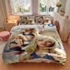 3Pcs Sporty Chic Style Bedding Sets For All Sizes New 3D Printed Bed Cover Comforter Duvet Cover Pillowcase Bedroom Decoration