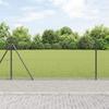 Hexagonal Fence vidaXL Grey 0.8x10 M Steel 3353617