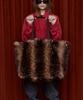 Sac en fourrure de Bambi non allié / Marron