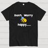 Don’t Worry Bee Happy Cotton Casual Cool Loose T-Shirt
