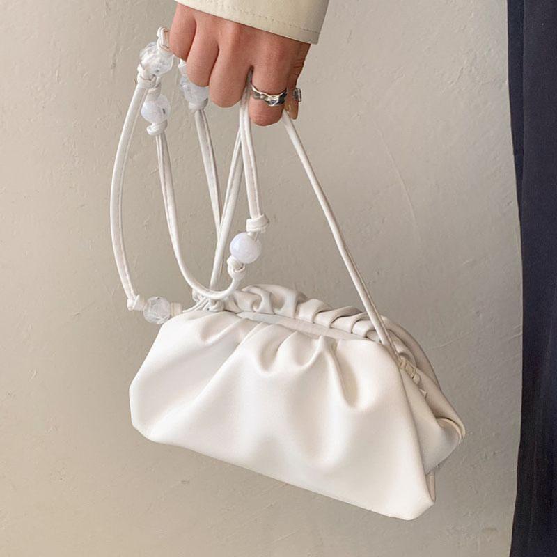 Geantă de umăr simplă din piele moale, tip crossbody, tip geantă de mână pentru femei, tip crossbody, tip geantă de mână casual, design nou la modă