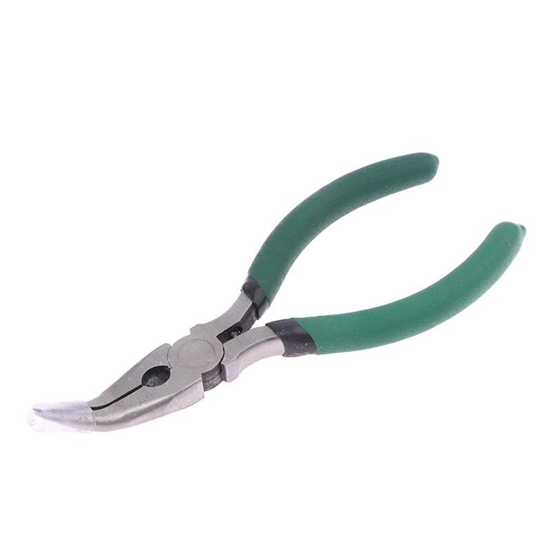 1pc Flat Curved Nose Pliers Ring Looping Wire Looper Split DIY Ring Jewelry Making Six-segment Hand-wound Modeling Pliers