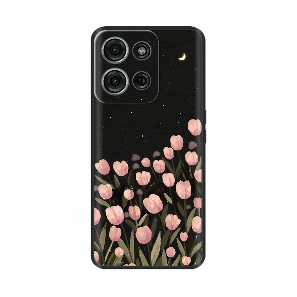 For Motorola Moto G75 Case for Moto G35 G55 G15 Cute Painted Soft Cases Phone Back Cover For Motorola Moto G75 5G MotoG75 Fundas