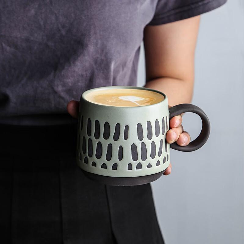 Shangqi Large Capacity Ceramic Breakfast Mug