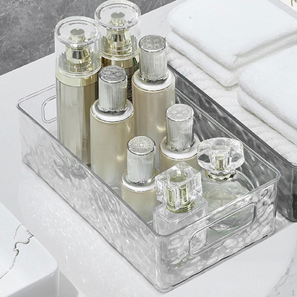 Makeup Organizer Bathroom Storage Container Desktop Basket Drawer for