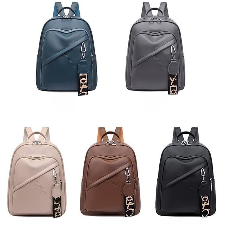New Stylish and Simple Women's Soft Leather Backpack