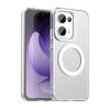 Transparent Case For Oppo Reno 13 Case Oppo Reno 13 5G Magnetic Adsorption Wireless Charge Cover For Oppo Reno 13 Case 6.59 inch