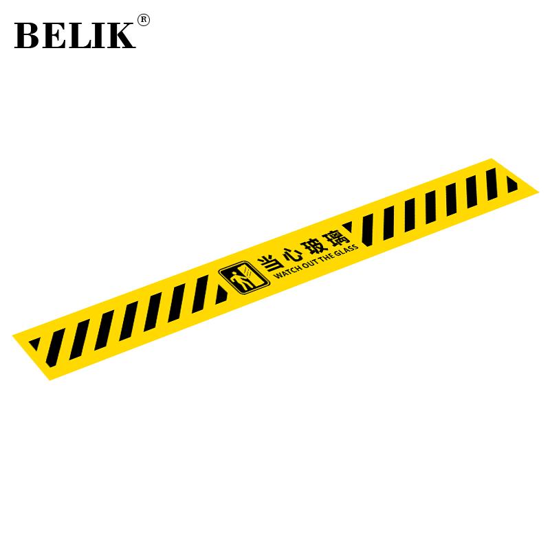 BELIK Safety Warning Floor Sticker
