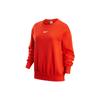Sweatshirts Women's Red Crew Neck Moderate Regular DQ5734-633
