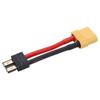 RC Connector XT90 Cable 12AWG Approx 3.90in Safe Stable Durable Plastic Copper Soft Silicone Male to XT90 Female