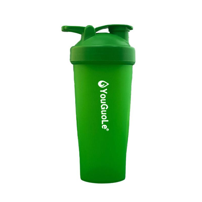 

MeyJig шейкер чашка шейкер PP BPA бесплатная бутылка для воды для верховой езды фитнес спорт 600 мл 600ml зелёный