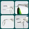 1Pcs Fishing Lure Plier Scissors Multifunctional Cutting Lines Uncoupling Fish Hooks Opening Coils Outdoor Fishing Tools Plier