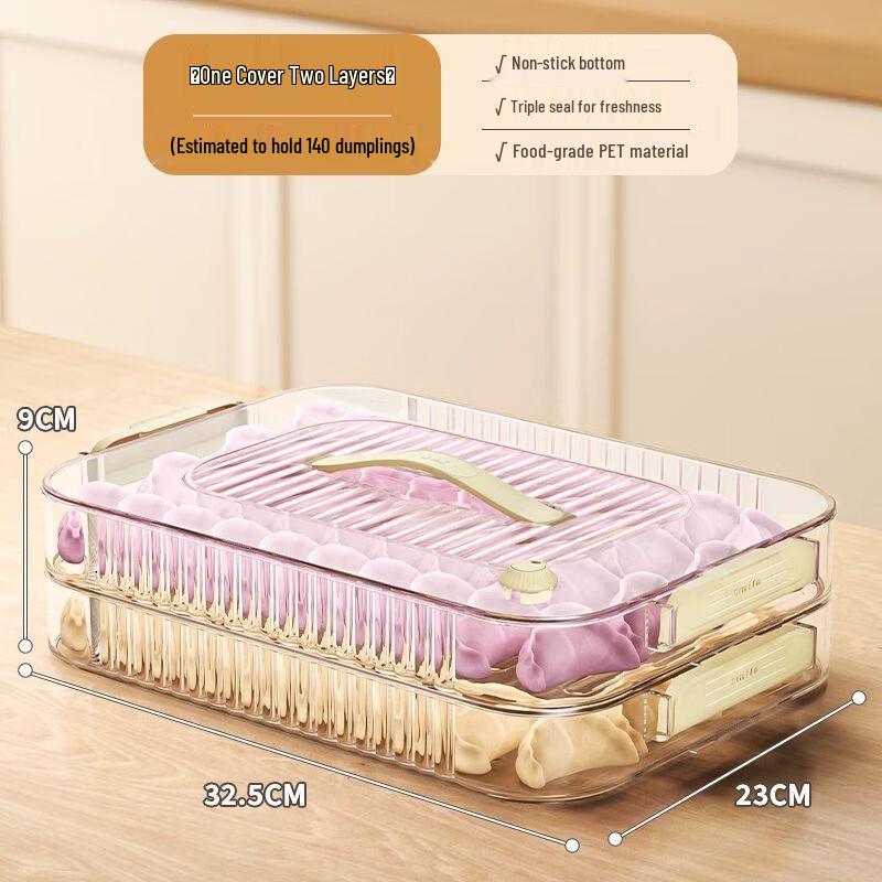 Dumpling Freezer Storage Container
