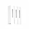 Aesthetic Touch Elegant White Black Wall Mount Soap Dispensing Solution