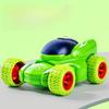 Inertia Cartoon Graffiti Offroad Car Toy With Doublesided Stunt Flip For Kids Play And Development