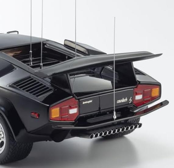 Kyosho Original Lamborghini Countach LP400S Cannonball KS08320BKCR 1/18 (Finished Model)