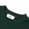 AMI Summer New Logo Contrasting Logo Couple Short Sleeved T-shirt