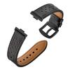 For Huawei Watch Fit Genuine Leather Watch Band Multi-Hole Design Adjustable Strap