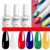 Koudan Long-lasting Gel Nail Polish Set - Firm Base & Top Coat