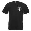 Mens Rugby Referee Sports Supporter Fan Unisex Black T-Shirt & FREE Whistle