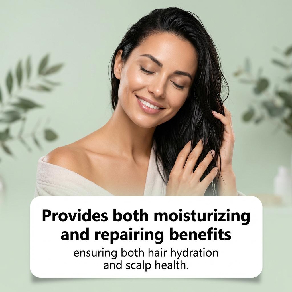 Rosemary Amino Acid Nourishing Shampoo, Refreshing & Smooth Hair Care for Soft, Manageable & Silky Hair