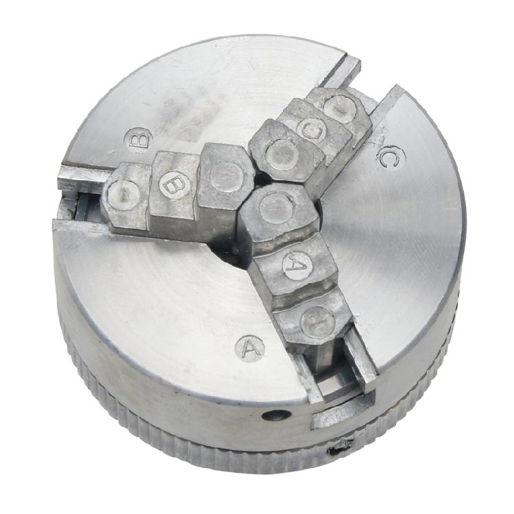 High Precison 3-Jaw Lathe Chuck Self Centering Zinc Alloy Wood Turning Chuck
