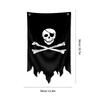 30X50CM Jolly Roger Pirate Black Blackjack Flag Polyester Printed Banner Tapestry Jack Rackham Skull Bone Flags Halloween Decor