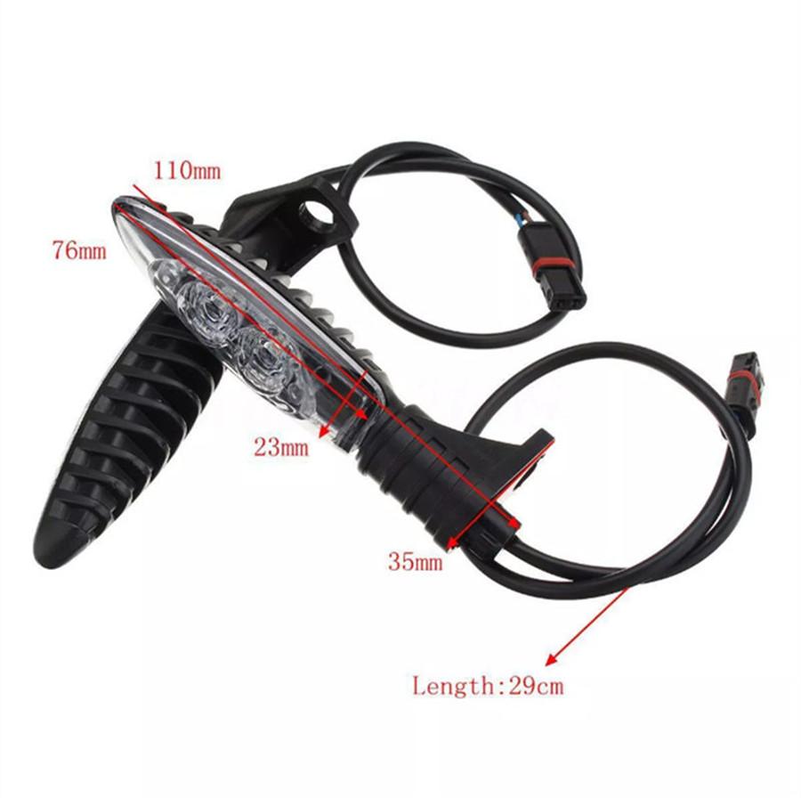 Front Turn Indicator Signal LED Light for BMW G650gs S 1000rr S1000 K1300s F800r