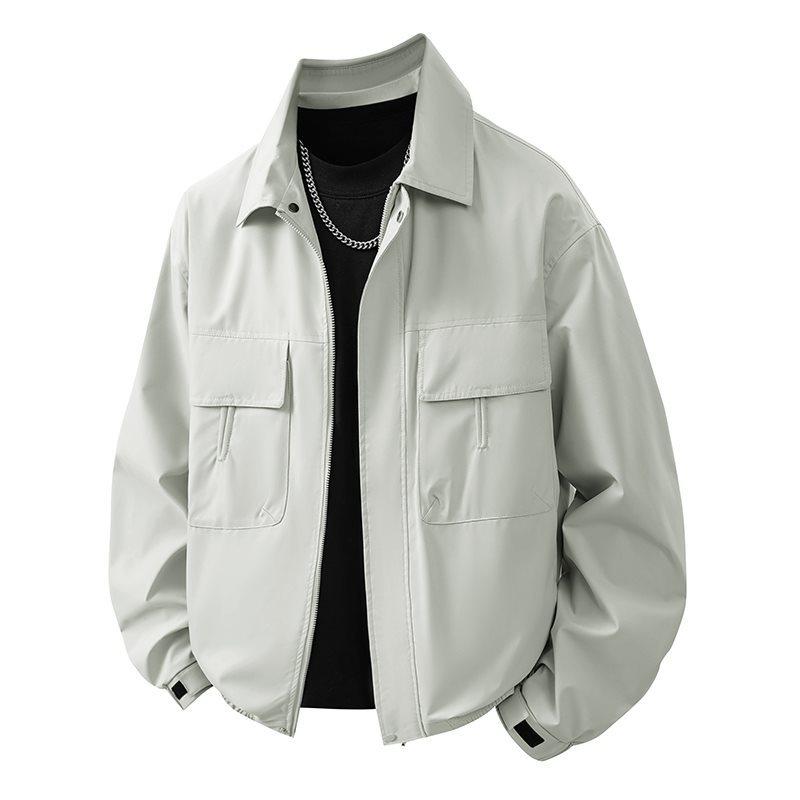 

Men s Spring Autumn Jacket Outerwear Street Coat Casual Workwear Top Male Clothing 6XL