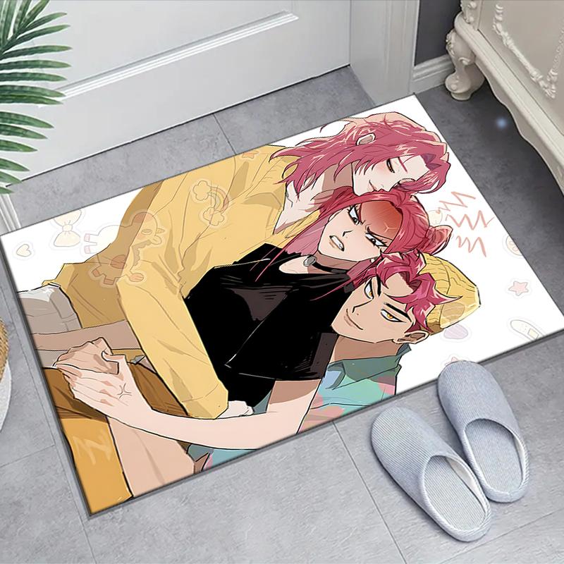 1pc KPop Demon Hunters27 Design Area Rug - Non-Slip, Soft & Cozy Floor Mat for Living Room, Bedroom, Office - Indoor/Outdoor Decorative Carpet