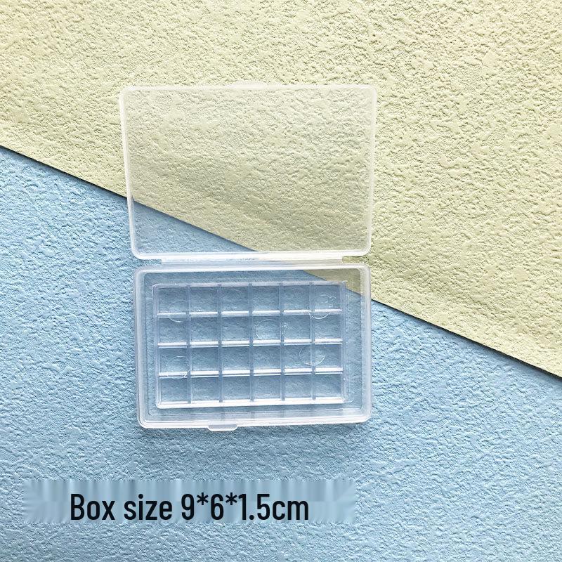 

Пластиковый пенал-палитра для акварели - Сетка, пустой, на 36 или 48 цветов