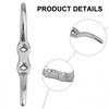 Professional Grade Stainless Steel Rope Cleat Hook for Flagpoles and Boats