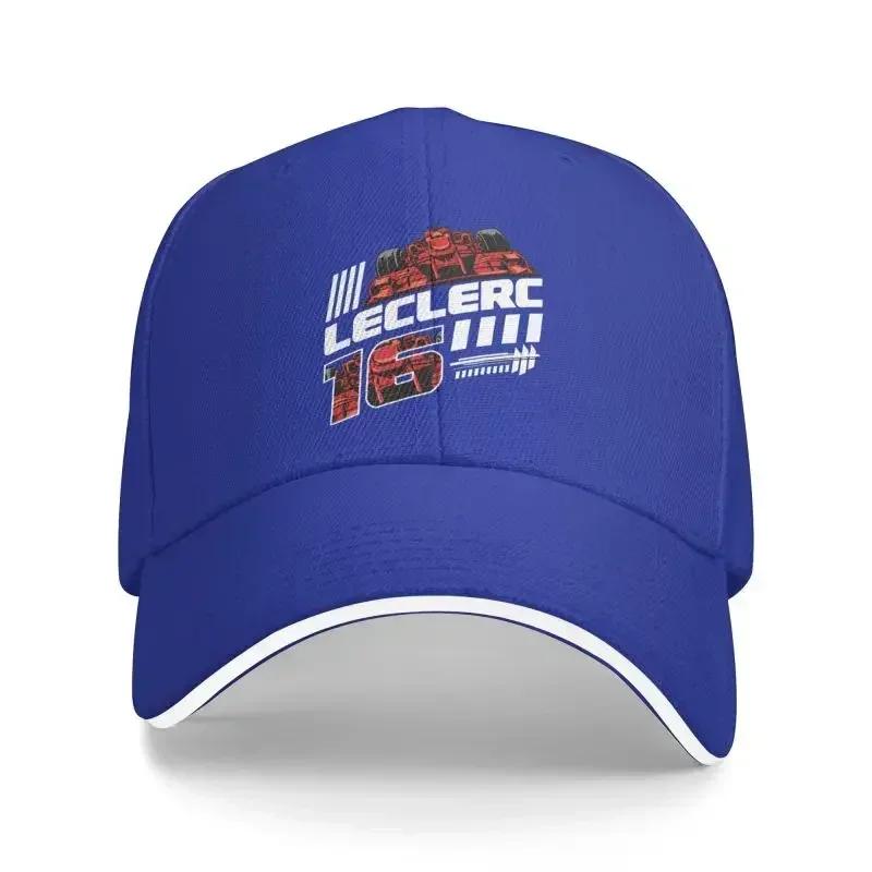 Personalized Charles Leclerc 16 Baseball Cap for Men Women Breathable Sport Car Dad Hat Streetwear