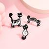 Fashion Cats Brooch Fun Animal Pin Unique Brooch Animal Shape Bagde Suitable for Everyday Wear or Special Occasions