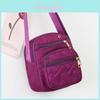 Oxford Fabric Small Shoulder Bag For Women With Zipper Closure For Daily Use