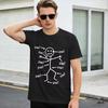 Funny Ow Ow Ow Ow Saying Body Pain Character Humor T Shirt Summer Y2K Basic T-Shirts Cotton Tshirt for Men Printed Clothing,