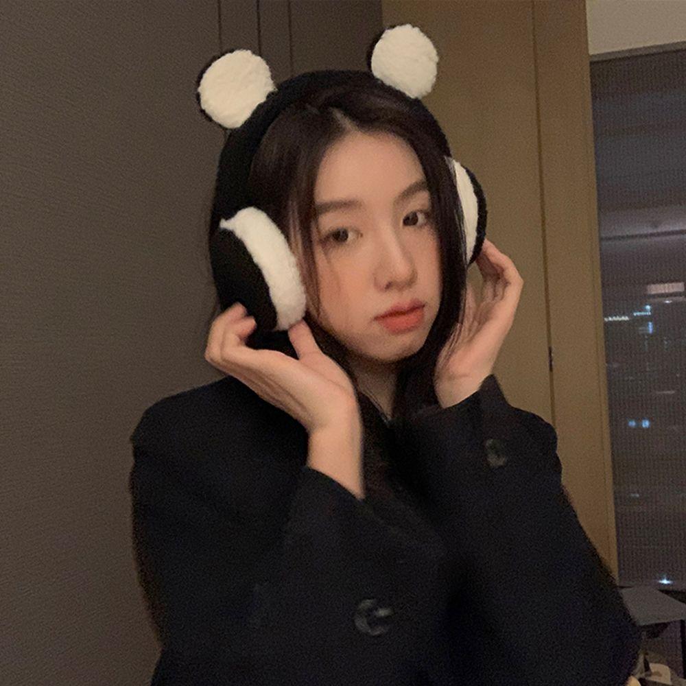 Ear For Girls Children Cat Ears Warmer Headband Winter Ear Cover Women Earmuffs Korean Plush Earlap