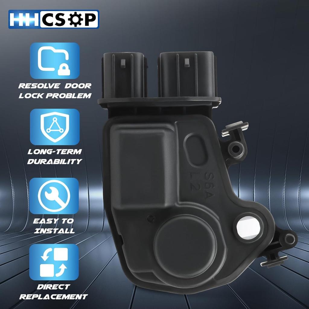 Front Left Driver Side Door Lock Actuator Motor Replacement For Honda CR-V Civic Accord Element Odyssey Pilot Acura RSX 2001 2002 2003 2004 2005 2006