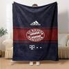 Golden Bayern Munich Emblem Blanket Comfortable Perfect for Chair Office Chair Office for All Occasions Stylish Decor Birthday Christmas Gift Blanket