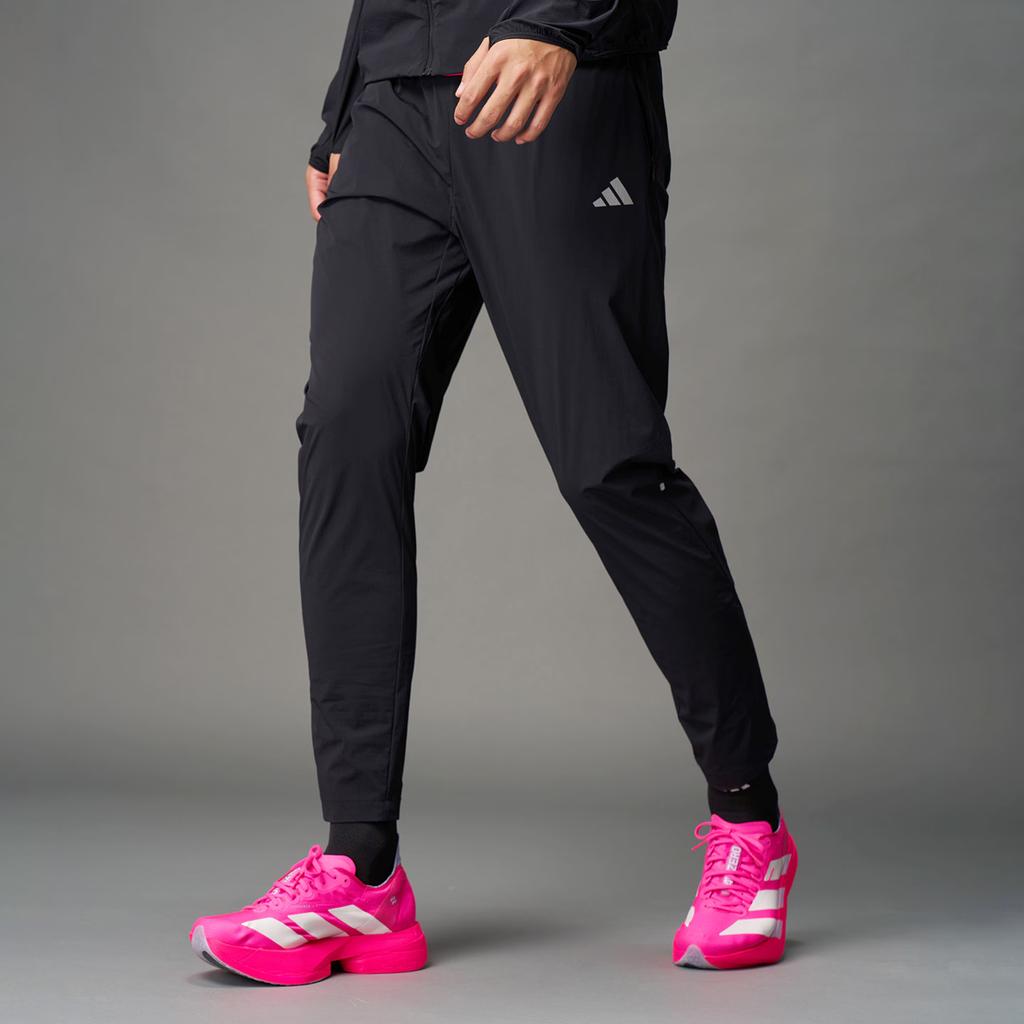 adidas RUN M WV JOGGERS Sports Pants Men's Black KC0380
