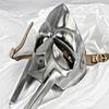 Echte mittelalterliche MF Doom Gladiator-Maske, verrückter Bösewicht, 18 g Mild Steel-Gesichtsrüstung, Replika, handgeschmiedeter Sack, Lerp-Helm, römische Rüstung, Doom-Maske.