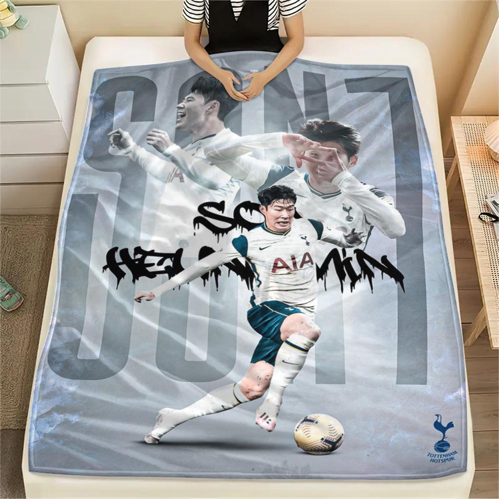 Tottenham Team Print FlAannel Blanket, High Quality Comfortable for All Seasons, Home Decor, Warmth and Comfort