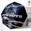 Printed Dallas Cowboys Folding Umbrella,Outdoor,Leisure,And Travel Umbrella,Durable Umbrella Fabric,Birthday And Holiday Gift