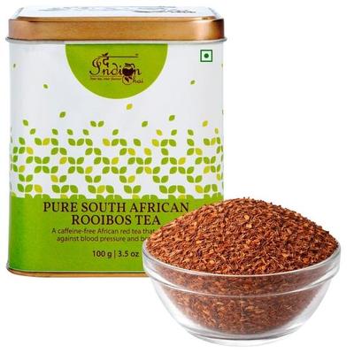 The Indian Chai - South African Rooibos Tea 100g, Pure Delight, Antioxidant-Rich Herbal Beverage for Relaxation and Wellness