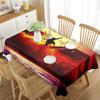 Surfing Extreme Outdoor Sport Pattern Tablecloth Rectangular Tablecloth Dining Room Banquette Kitchen Outdoor Picnic Decoration