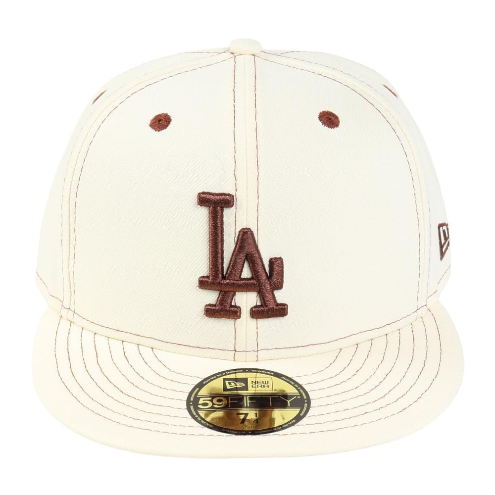 [New Era] Cap 59FIFTY MLB LA Wine Coke 7 78 5950 PANCAKES WPIN LOSDOD WINC BRN 14388835 NER36C1552