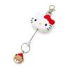 Sanrio Hello Kitty Retractable Keychain Key Mascot x x Character Item 168645 Face-Shaped (13 4.9 1.8 cm) No.
